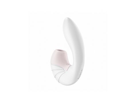 Wibrator Satisfyer Supernova regulowany biały silikonowy USB 17 cm - 3