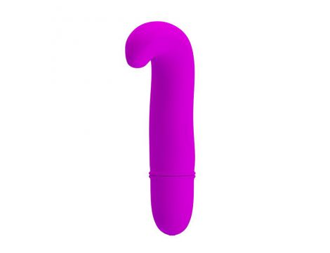 Mini wibrator punktu G Pretty Love Dana silikonowy fioletowy 10 trybów