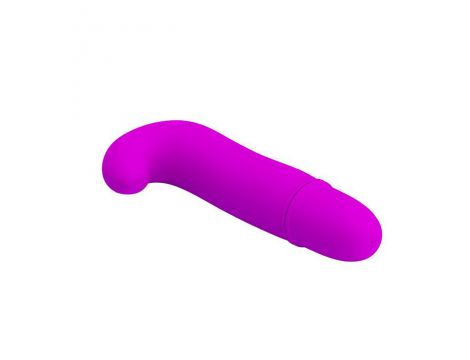 Mini wibrator punktu G Pretty Love Dana silikonowy fioletowy 10 trybów - 3