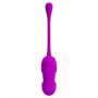 Wibrujące jajko Pretty Love Callie fioletowe 12 wibracji 12 pchnięć USB - 4
