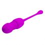 Wibrujące jajko Pretty Love Callie fioletowe 12 wibracji 12 pchnięć USB - 6