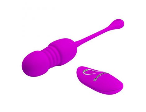 Bezprzewodowe wibrujące jajko Pretty Love Callieri fioletowe USB - 4