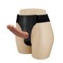 Strap on z podwójnym dildo Baile cielisty - 3