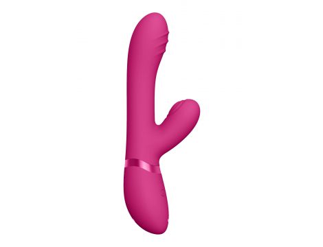 Wibrator króliczek Vive Tani różowy silikonowy USB - 6