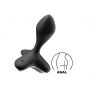Wibrator analny Satisfyer Game Changer silikonowy czarny USB 12 cm - 3