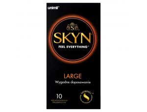 Prezerwatywy bezlateksowe Skyn Large nawilżane 10 sztuk
