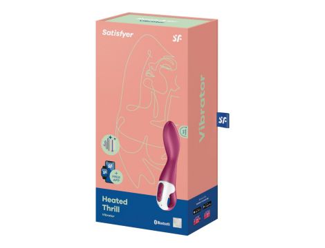Wibrator rozgrzewający punktu G Satisfyer Heated Thrill - 5