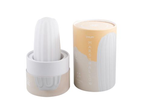 Masturbator Marshmallow Maxi Syrupy biały 13,9 cm - 3