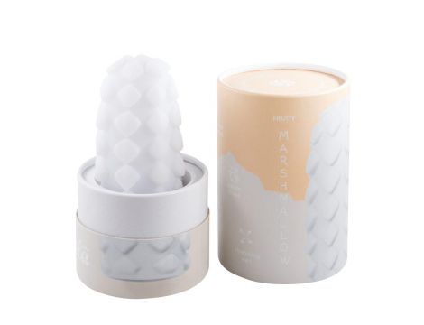Masturbator Marshmallow Maxi Fruity biały TPE 14 cm - 6