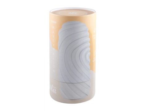 Masturbator Marshmallow Sugary biały TPE 13,7 cm