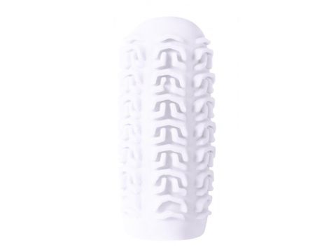 Masturbator Marshmallow Sugary biały TPE 13,7 cm - 5