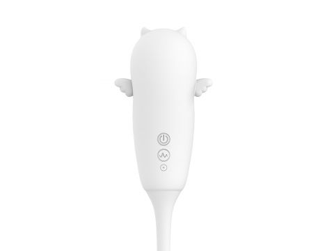 Stymulator bezdotykowy łechtaczki Viola biały silikonowy USB wodoodporny - 3