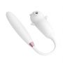 Stymulator bezdotykowy łechtaczki Viola biały silikonowy USB wodoodporny - 6