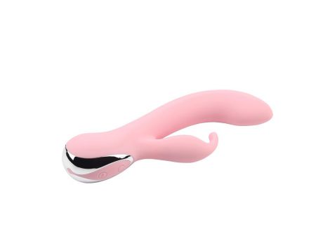 Wibrator króliczek Aphrovibe silikonowy 10 funkcji USB 18 cm - 5
