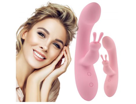 Wibrator króliczek Aphrovibe silikonowy USB 19,5 cm