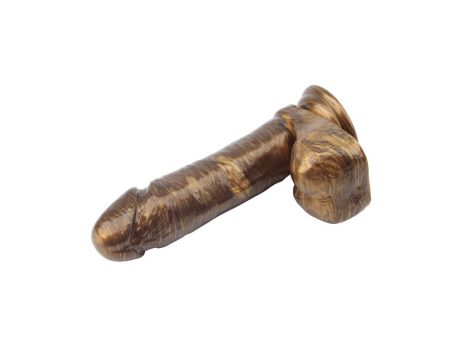 Dildo realistyczne Ben Dover złoty 19,5 cm DarkMuscle - 6
