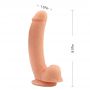 Dildo realistyczne Nakedlegend Boss Flesh wygięte z przyssawką - 8