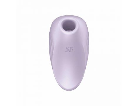 Stymulator łechtaczki Satisfyer Pearl Diver niebieski 9 cm USB - 2