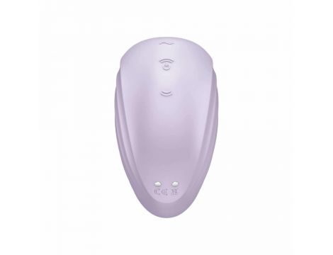 Stymulator łechtaczki Satisfyer Pearl Diver niebieski 9 cm USB - 4