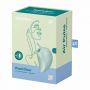 Stymulator łechtaczki Satisfyer Pearl Diver niebieski silikonowy 9 cm USB - 2