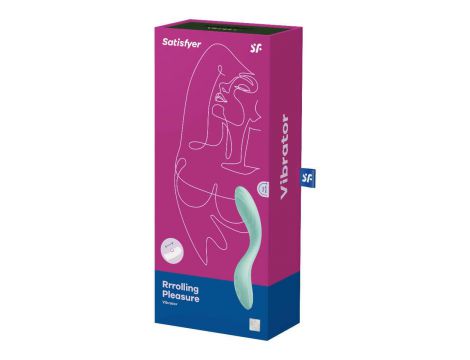 Wibrator punktu G Satisfyer Rolling Pleasure miętowy 22 cm USB - 2