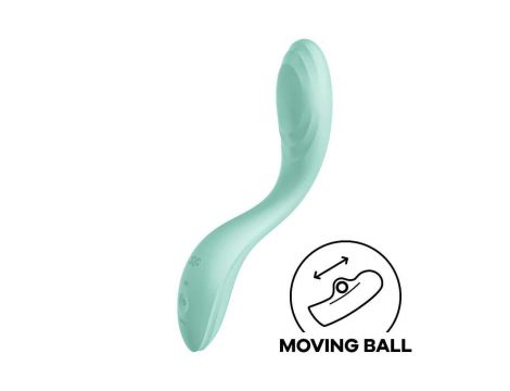 Wibrator punktu G Satisfyer Rolling Pleasure miętowy 22 cm USB - 3