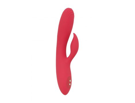 Wibrator króliczek ToyJoy silikonowy różowy USB 21 cm