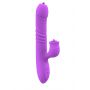 Wibrator Lyla silikonowy fioletowy USB 21 cm - 2
