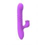 Wibrator Lyla silikonowy fioletowy USB 21 cm - 3