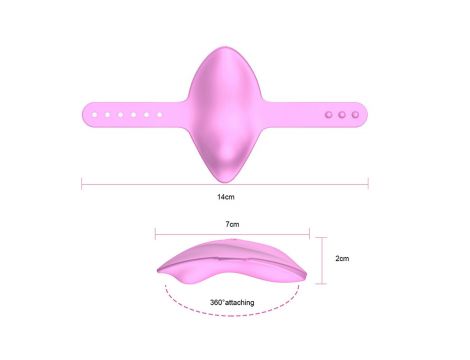 Stymulator łechtaczki Lyla różowy silikonowy z pilotem - 7