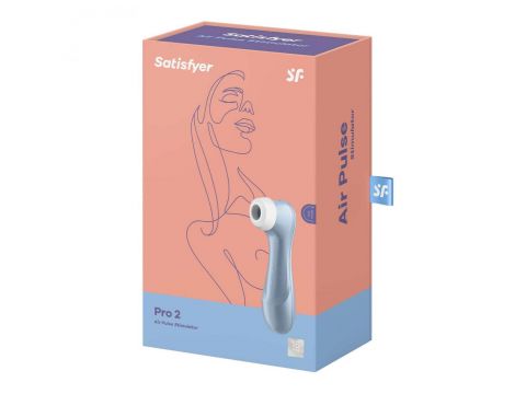 Stymulator łechtaczki fal powietrza Satisfyer Pro 2 niebieski - 3
