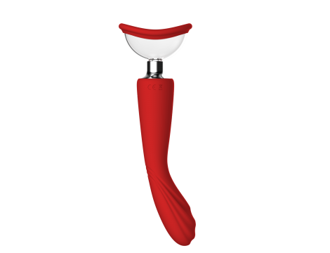 Pompka ssąca Dream Toys Red Revolution Georgia z wibratorem - 20