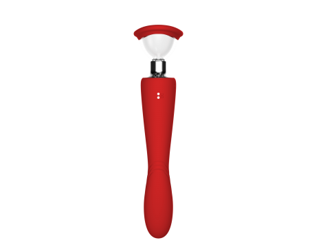 Pompka ssąca Dream Toys Red Revolution Georgia z wibratorem - 21