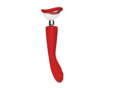 Pompka ssąca Dream Toys Red Revolution Georgia z wibratorem - 22