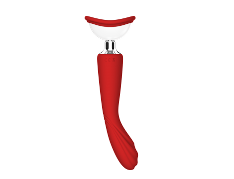 Pompka ssąca Dream Toys Red Revolution Georgia z wibratorem - 23