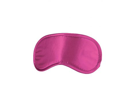 Miękka maska na oczy Ouch różowa