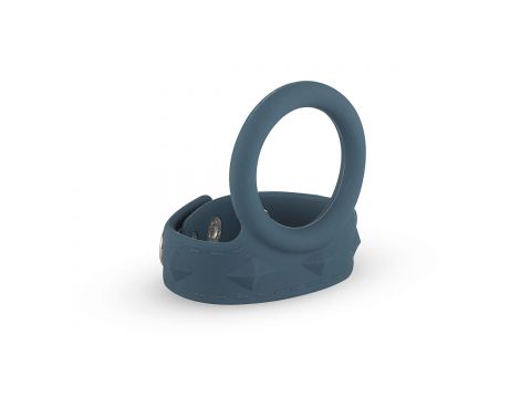 Pierścień erekcyjny na penisa i jądra Boners silikonowy regulowany L 22 cm - 10