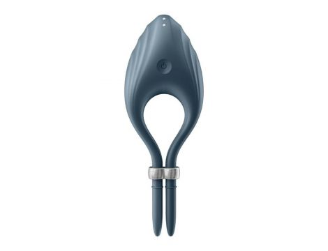 Pierścień erekcyjny wibrujący regulowany Satisfyer Duelist ciemnoniebieski - 5