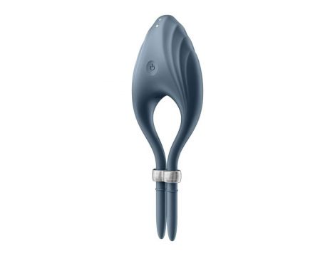Pierścień erekcyjny wibrujący regulowany Satisfyer Duelist ciemnoniebieski - 6