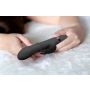 Wibrator króliczek VIVE Halo silikonowy czarny 14 cm USB - 5