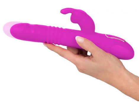 Wibrator króliczek Thrusting Pearl Sweet Smile USB - 12