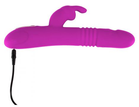 Wibrator króliczek Thrusting Pearl Sweet Smile USB - 16