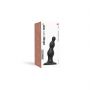 Dildo silikonowe z koralikami Strap-on-me czarne S - 2