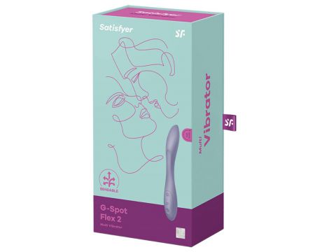 Wibrator punktu G Satisfyer G Spot Flex 2 silikonowy USB - 4