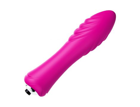 Wibrator bullet silikonowy 9 trybów różowy wodoodporny - 2
