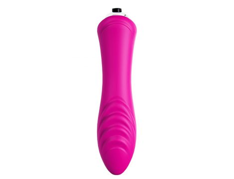 Wibrator bullet silikonowy 9 trybów różowy wodoodporny - 4