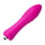 Wibrator bullet silikonowy 9 trybów różowy wodoodporny - 3