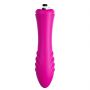 Wibrator bullet silikonowy 9 trybów różowy wodoodporny - 4