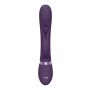 Wibrator króliczek Vive Tama fioletowy silikonowy 27 cm USB - 5