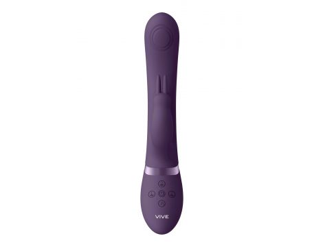 Wibrator króliczek Vive May Pulse Wave fioletowy USB - 5